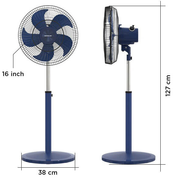 Quạt đứng Sunhouse 5 cánh SHD7352