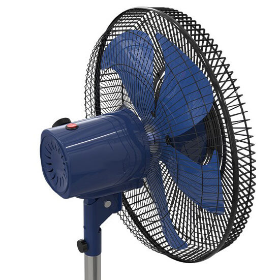 Quạt cây đứng bán công nghiệp Sunhouse 5 cánh SHD7392 lồng cánh