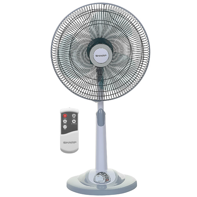Quạt cây lửng Sharp PJ-L40RV-LG Nhật Bản có điều khiển