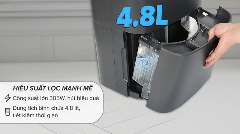 Bình chứa nước của máy lọc không khí kiêm hút ẩm Electrolux EDH14TRBD2