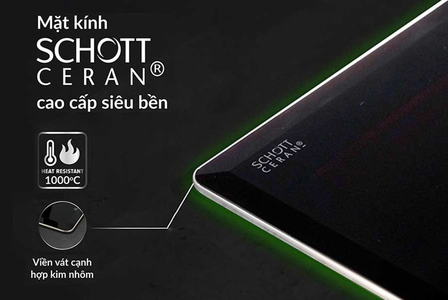 Bếp từ hồng ngoại Eurosun EU-TE887G